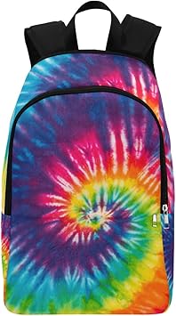 tie dye school backpack