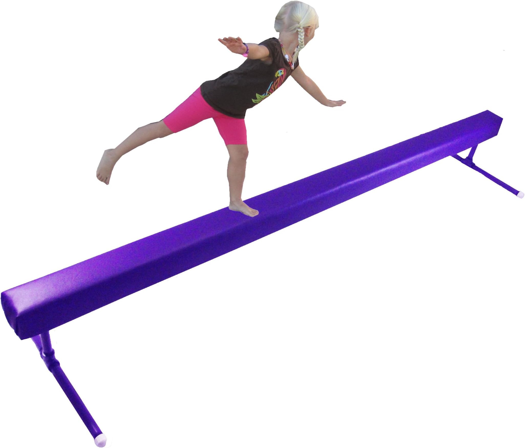 Balance Beam Purple 8 Foot Long 1 Foot High