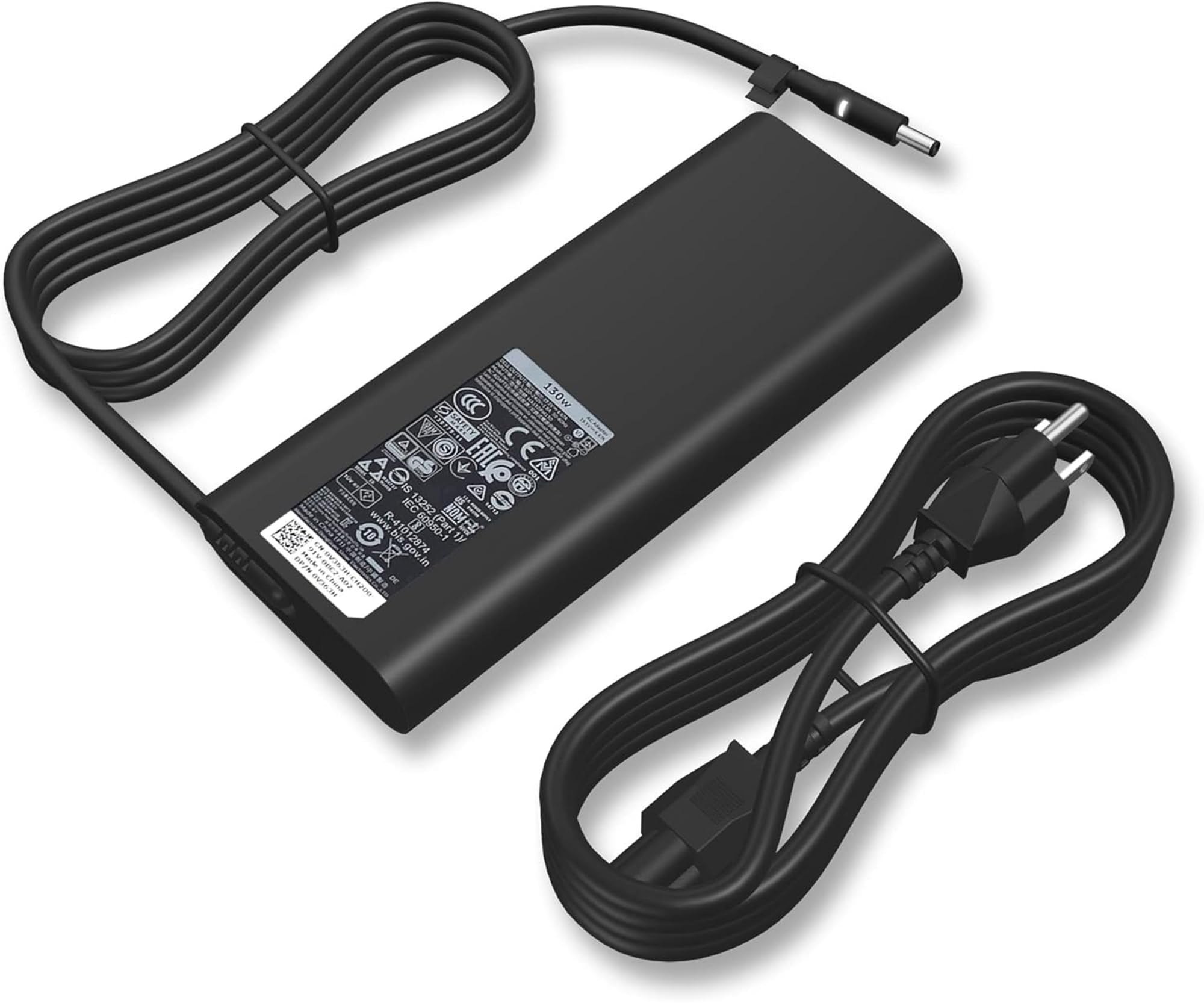 Photo 1 of QIOUZW New 130W 4.5mm Tip Laptop Charger Compatible with dell XPS 15 7590 9530 9550 9560 9570 Inspiron 7348 Adapter Precision 5510 5520 5530 5540 0V363H HA130PM130 DA130PM130 06TTY6 Power Supply Cord