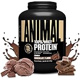 Animal 100% Whey Protein Powder – Whey Blend for Pre Workout or Post Workout, Recovery, or an Anytime Low Sugar Protein Boost Meal Replacement with BCAA Branched Chain Amino Acids – Chocolate, 4 lb