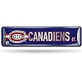 Rico Industries NHL Colorado Metal Street Sign Metal Street Sign 4" x 15" Home Décor - Bedroom - Office - Man Cave