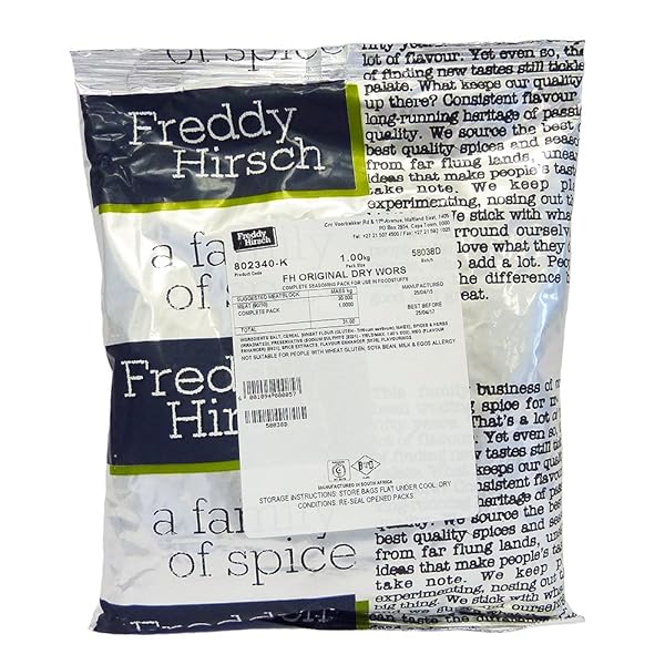 FREDDY HIRSCH ORIGINAL DRY WORS 1KG