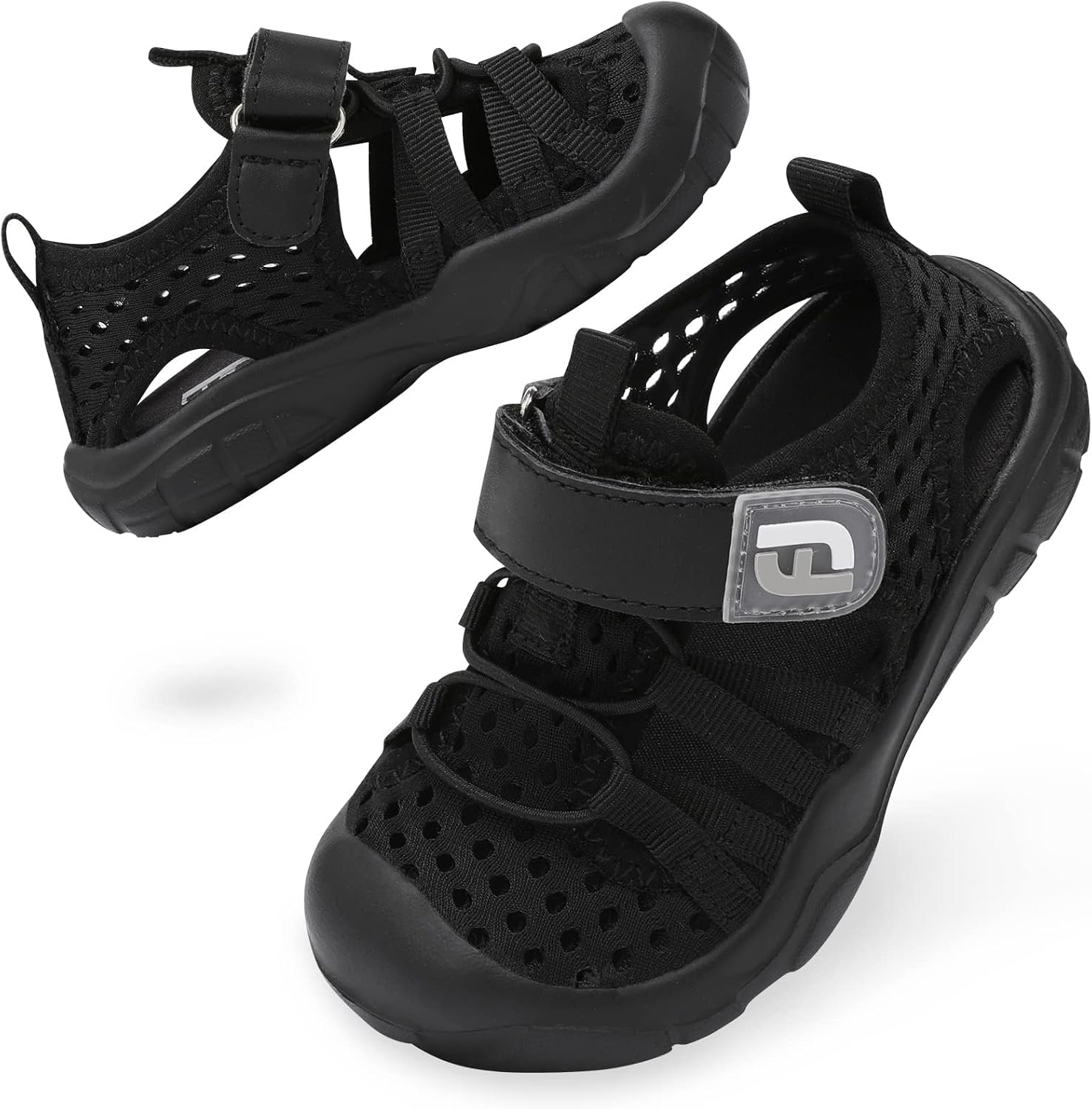JOINFREE Toddler Boys Girls Water Shoes Breathable Qucik Dry Sport Beach Sandals Lightweight Barefoot Flexible