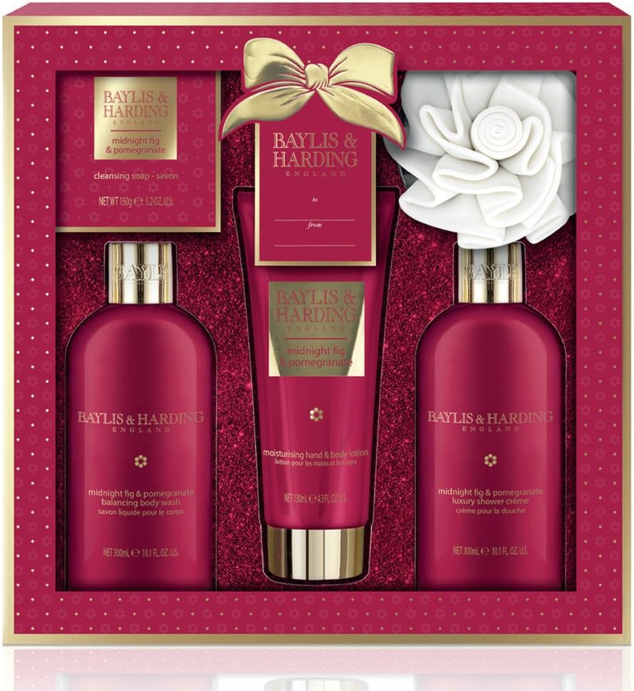 Baylis y Harding medianoche Higo y granada Set, 5 piezas: Amazon.es: Belleza