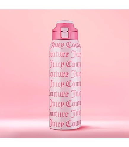 Amazon.com: Juicy Couture 30oz Flip Flow Stainless Steel Tumbler