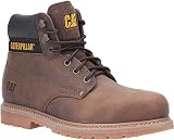 CAT Powerplant SB Safety Boot Honey UK 7 Goodyear Welt Steel Toe 300C view 3