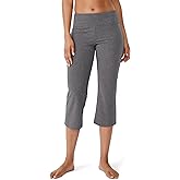 Jockey Women's Active Cotton Stretch Slim Flare Capri