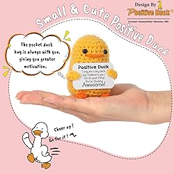 MBL Inspirational Crochet Positive Duck