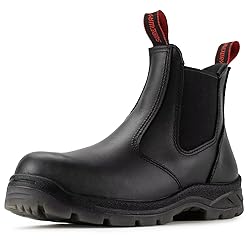 SUREWAY Men's Slip On Work Boots for Men