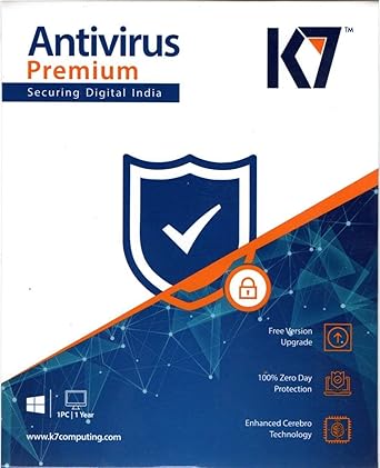 K7 Antivirus Premium- 1 User, 1 Year 