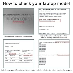 A1708 A1713 Laptop Battery Replacement for MacBook