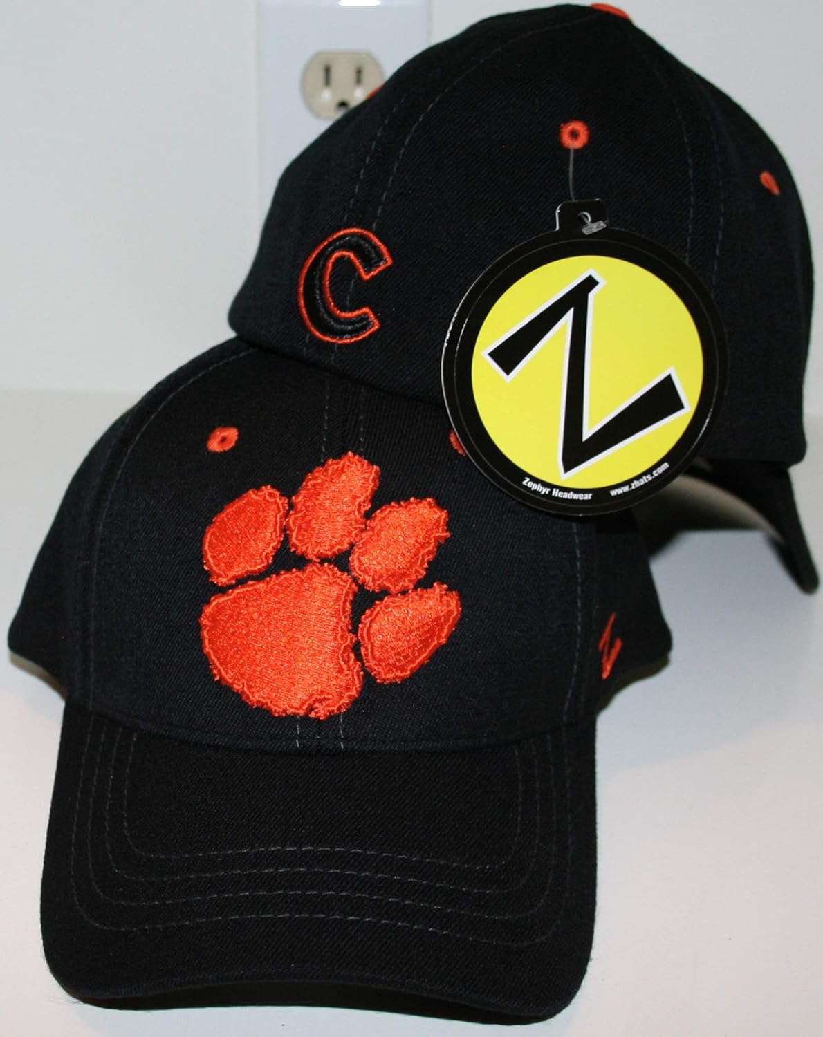 clemson fitted hat