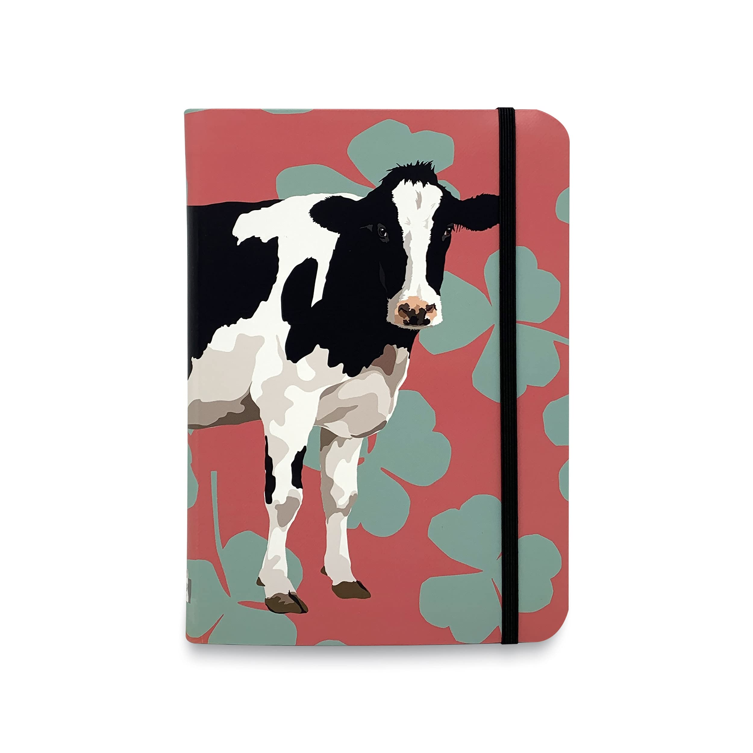 Friesian Cow Pocket Notebook by Leslie Gerry