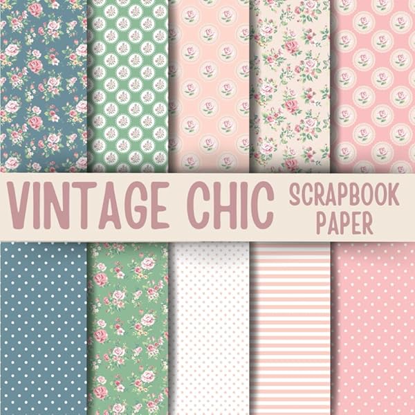 Alabama scrapbook paper, 8.5x8.5, 10 Designs, 20 Double-Sided