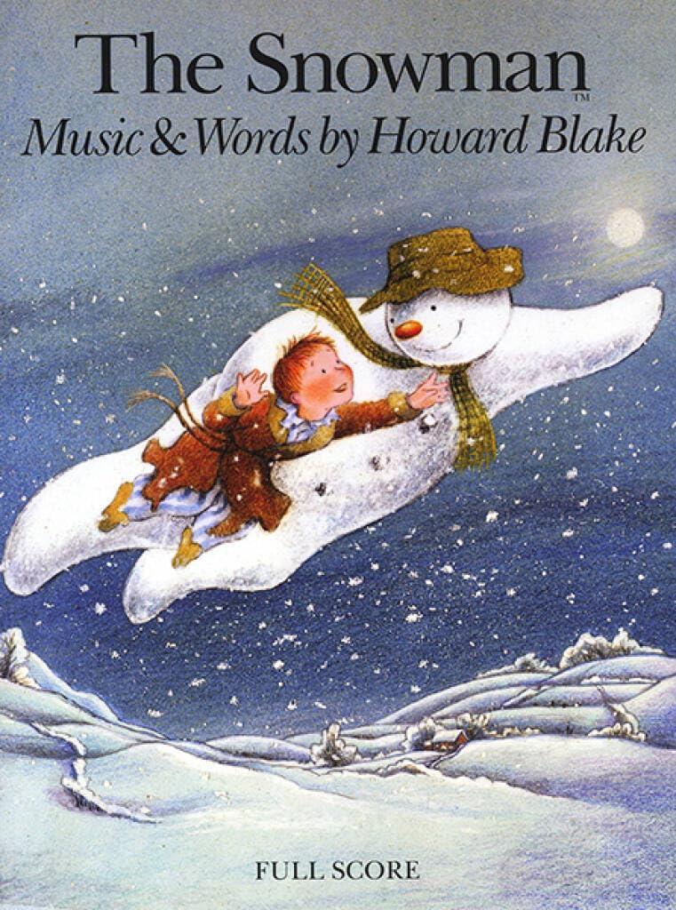 Howard Blake The Snowman Orchestra Soprano And Narrator Full Score