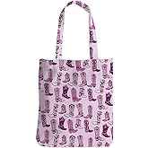 XLRSDF Western Decor Tote Bag for Women Western Stuff Gifts for Women Friend Reusable Grocery Bags for Shopping Christmas