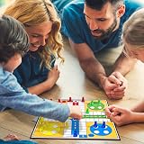 Navoys Classic Ludo Board Game Foldable 36 cm Multicolour Plastic view 5