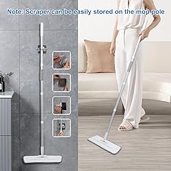 Microfiber Mop for Cleaning Floors, Extendable