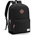 Kasqo School Backpack, Classic Lightweight 14-15.6 Inch Laptop Bookbag for Men Women Teens Girls Boys College