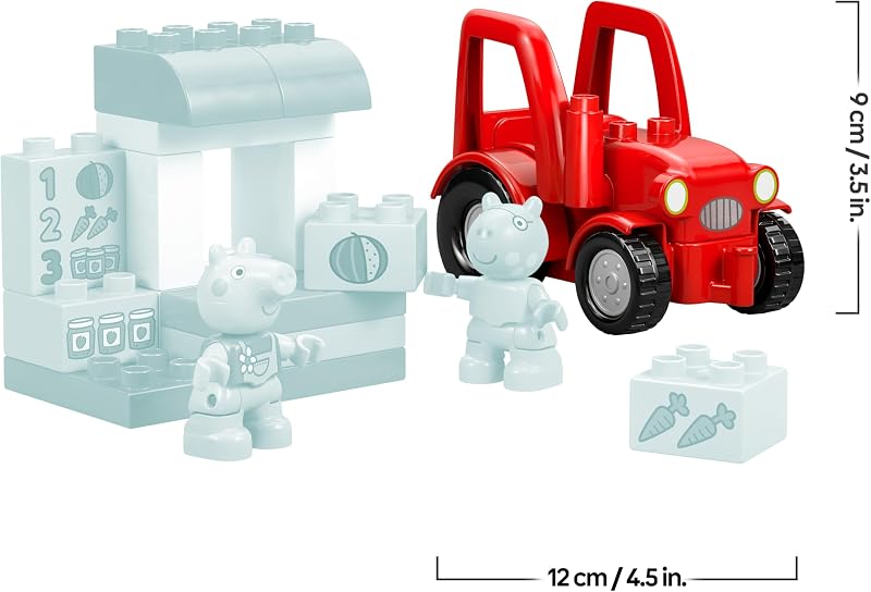 DUPLO Peppa Pig Traktor und Marktstand 10468