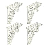 BIG FORTUNE Set of 4 Corbels for Shelves Wood