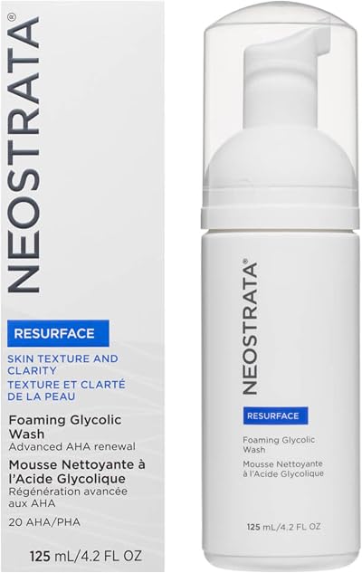 NeoStrata Resurface Foaming Glycolic Wash 125ml 18% Glycolic Acid Deep Cleanse