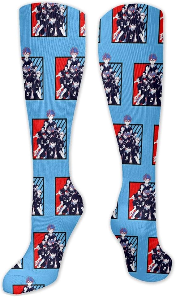 Amazon Lidanie Standard All Season Haikyuu Poster Socks Socks 