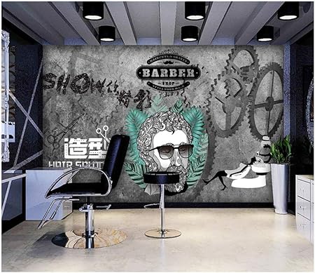 Photo Papier Peint Chambre Bureau Couloir Decoration Mur D Outillage Design Pour Atelier De Coiffeur 430cmx300cm 169 3 X 118 1 In Amazon Fr Bricolage