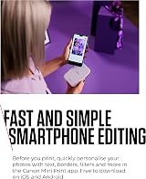 Canon Zoemini 2 Portable Photo Printer Pearl White Bluetooth 5.0 Type-C Fast view 4