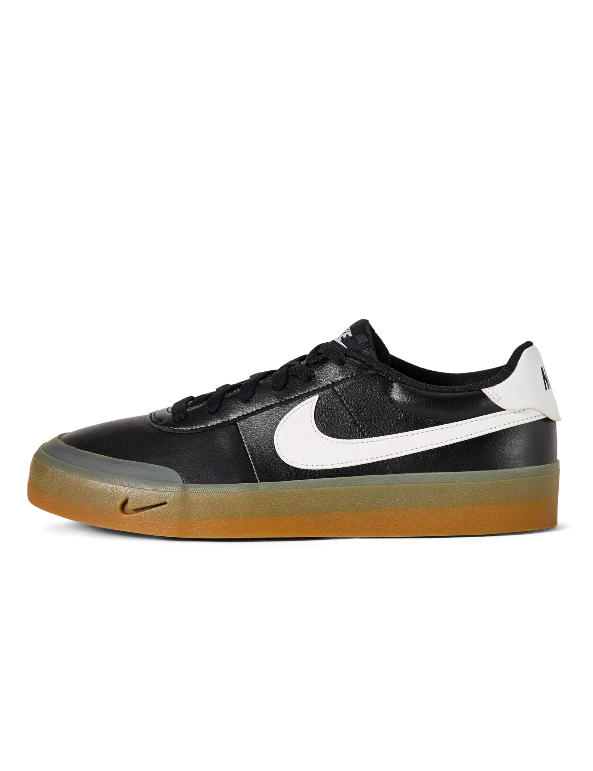 Nike Men's Court Shot Shoes, Black/White-Gum Light Brown, 11.5 Image