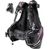 Cressi Travelight Lightweight BCD (Black/Pink, Large)