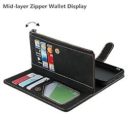 iCoverCase for Google Pixel 5a 5G Wallet Case with