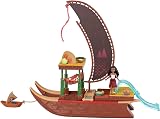 Mattel Moana 2 Adventure Canoe Playset with Moana Doll Heihei 10 Accessories view 6