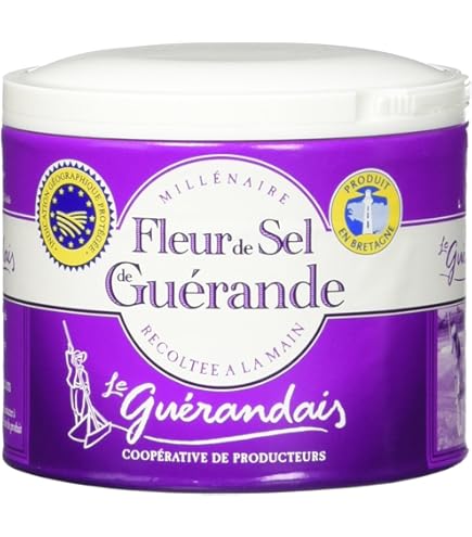 Amazon.com : Fleur De Sel De Guerande 250 G (1 PACK) : Grocery