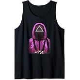 Squid Game Triangle Mask Guard Tank Top