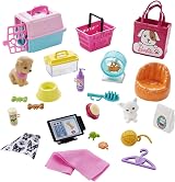 Barbie Barbie Pet Boutique Playset with 4 Pets and Grooming Station view 5