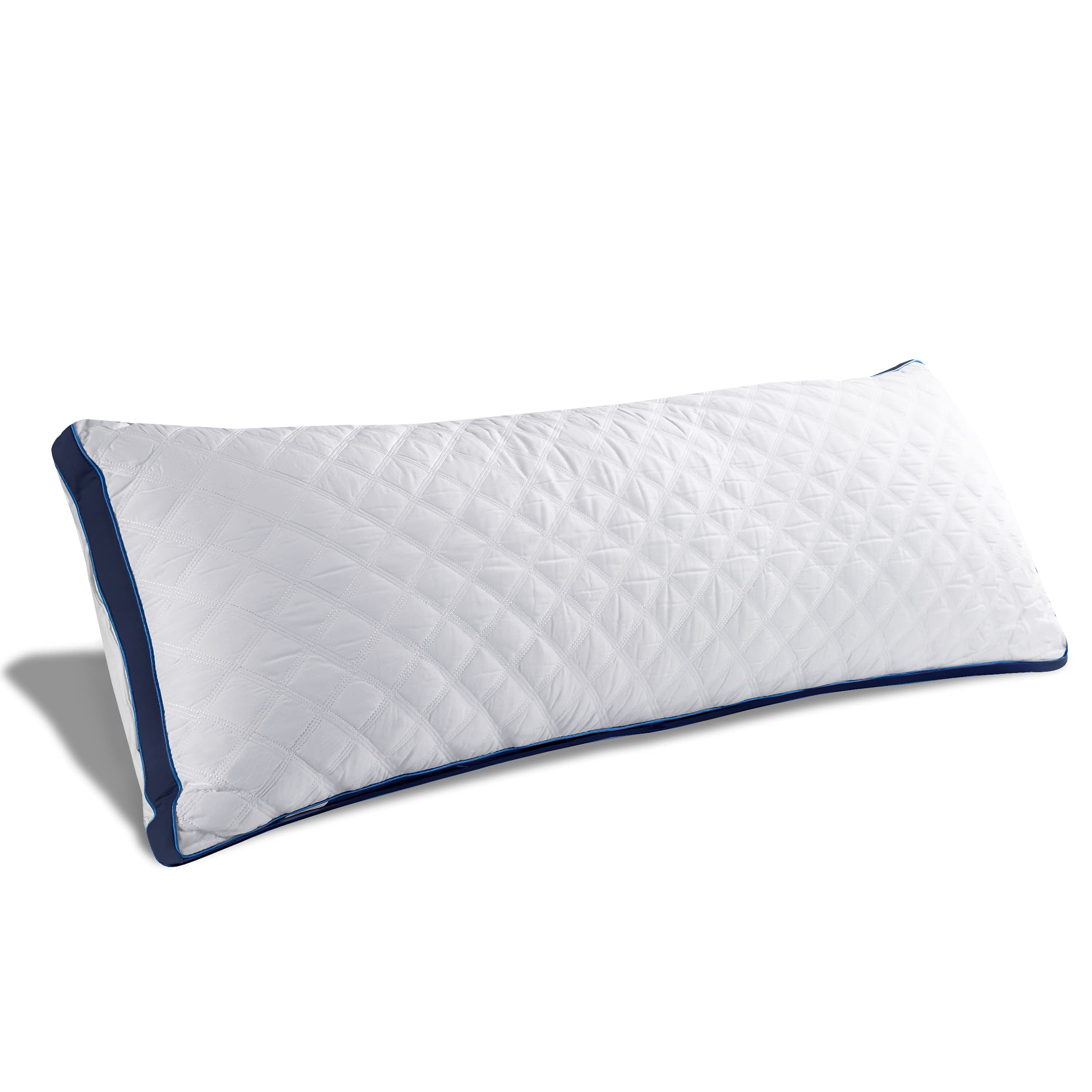 Photo 1 of Oubonun Premium Adjustable Loft Quilted Body Pillows - Firm and Fluffy Pillow - Quality Plush Pillow - Down Alternative Pillow - Head Support Pillow - 21"x54"