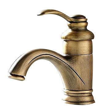 Armatur Waschbecken Bronze