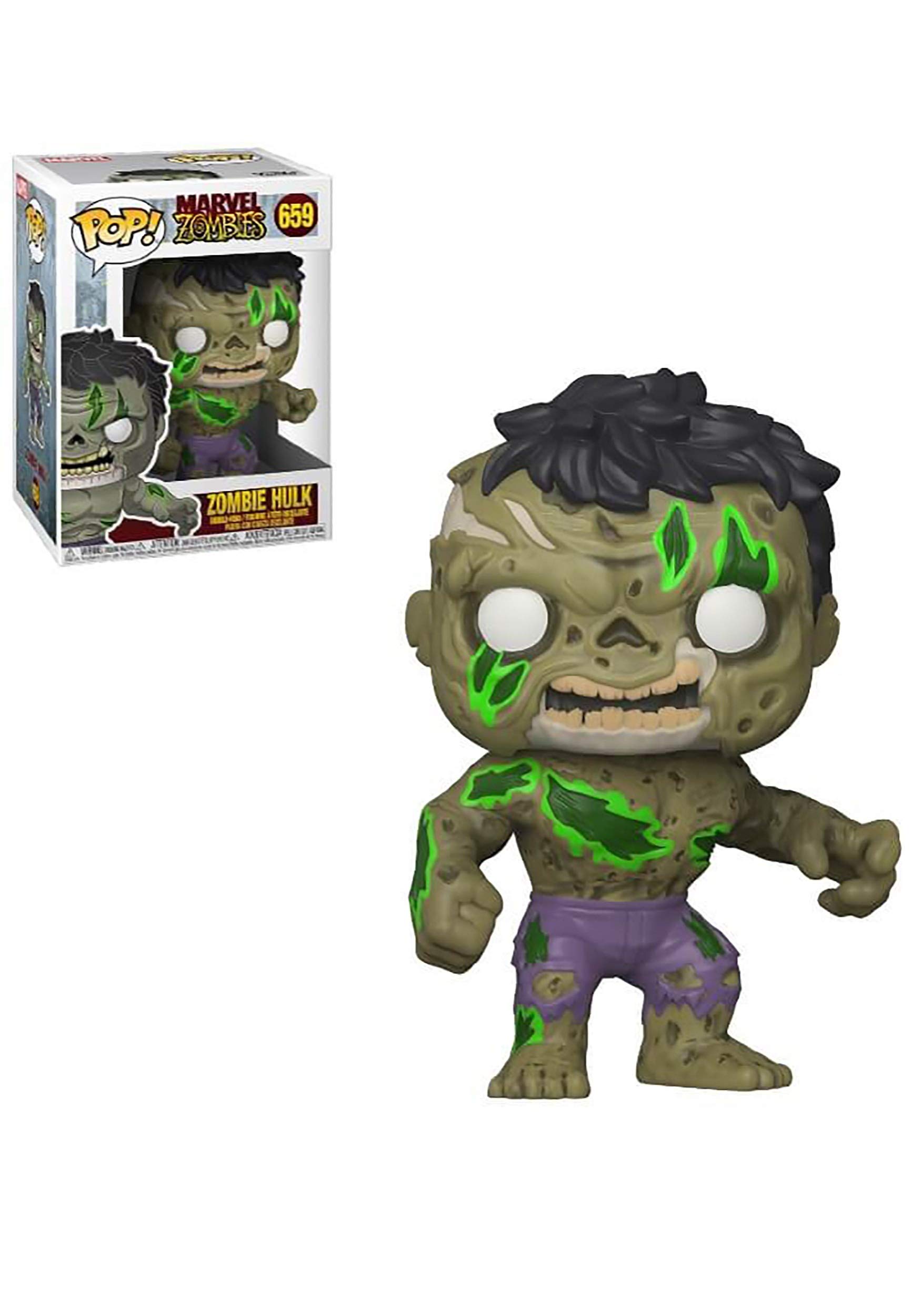 Funko POP! Marvel Zombies-Hulk - Collectable Vinyl Figure - Gift Idea - Official Merchandise - Toys for Kids & Adults - Comic Books Fans - Model Figure for Collectors and Display