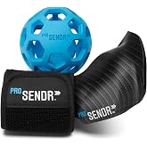 ProSENDR&trade; Golf Training Aid | Carbon Fiber Wrist Cradle Plus Compression Sphere | Improve Wrist Positions, Slice, Ball Striking | Use for Full Swing, Chipping, Putting