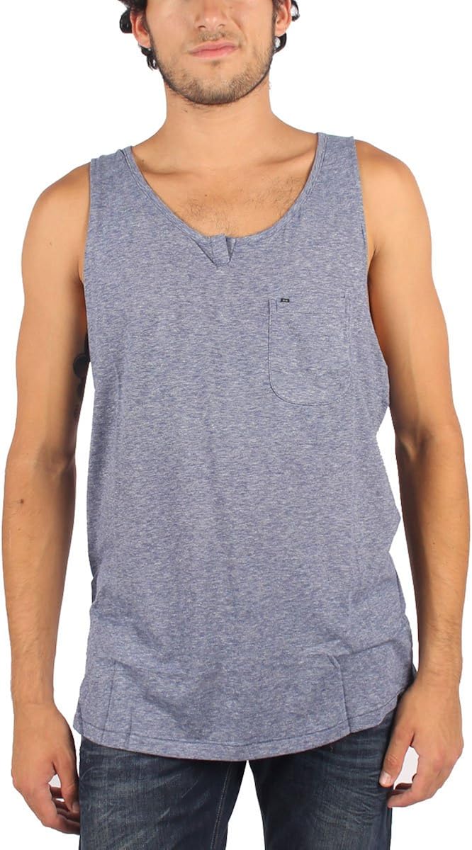 KR3W - Mens Sudden Tank Top in Navy, Size: Small, Color: Navy: Clothing