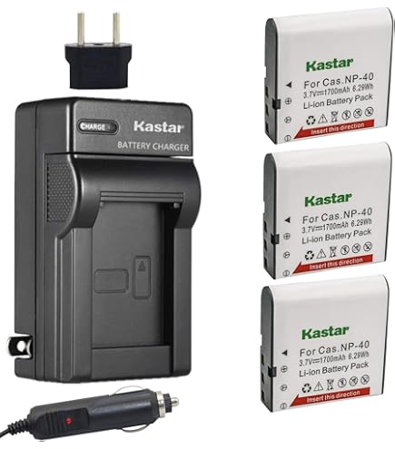 Caricatore USB Norifon Per Batteria Casio NP-120 - Compatibile Con Exilim EX-ZS, EX-S Series