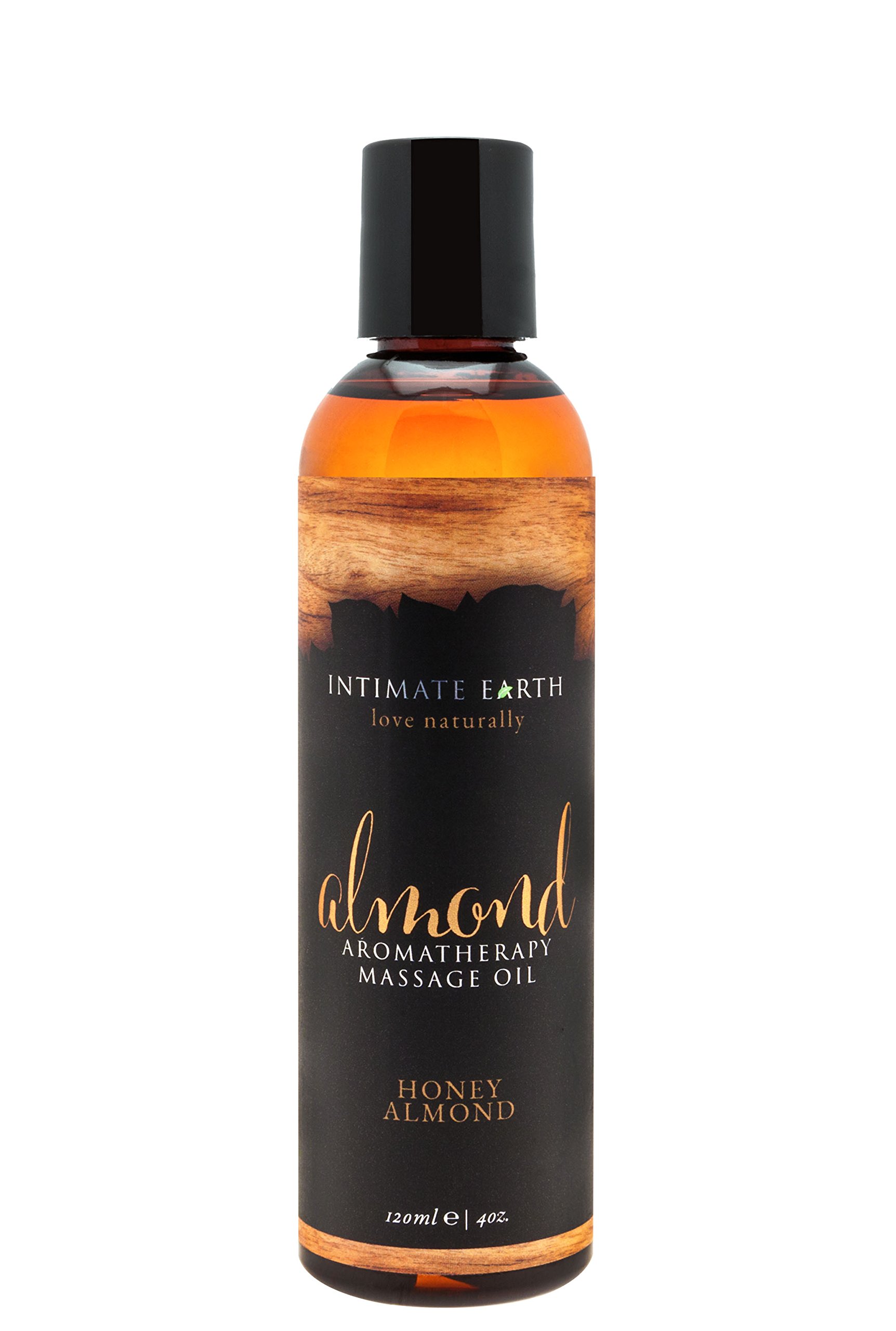 Intimate Earth Aromatherapy Massage Oil, Honey Almond, 120 ml