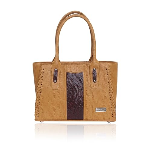 Louise Belgium Womens PU Yellow Handbag