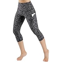 ODODOS Out Pocket High Waist Yoga Pants,Tummy Control,Pocket Workout Yoga Pant