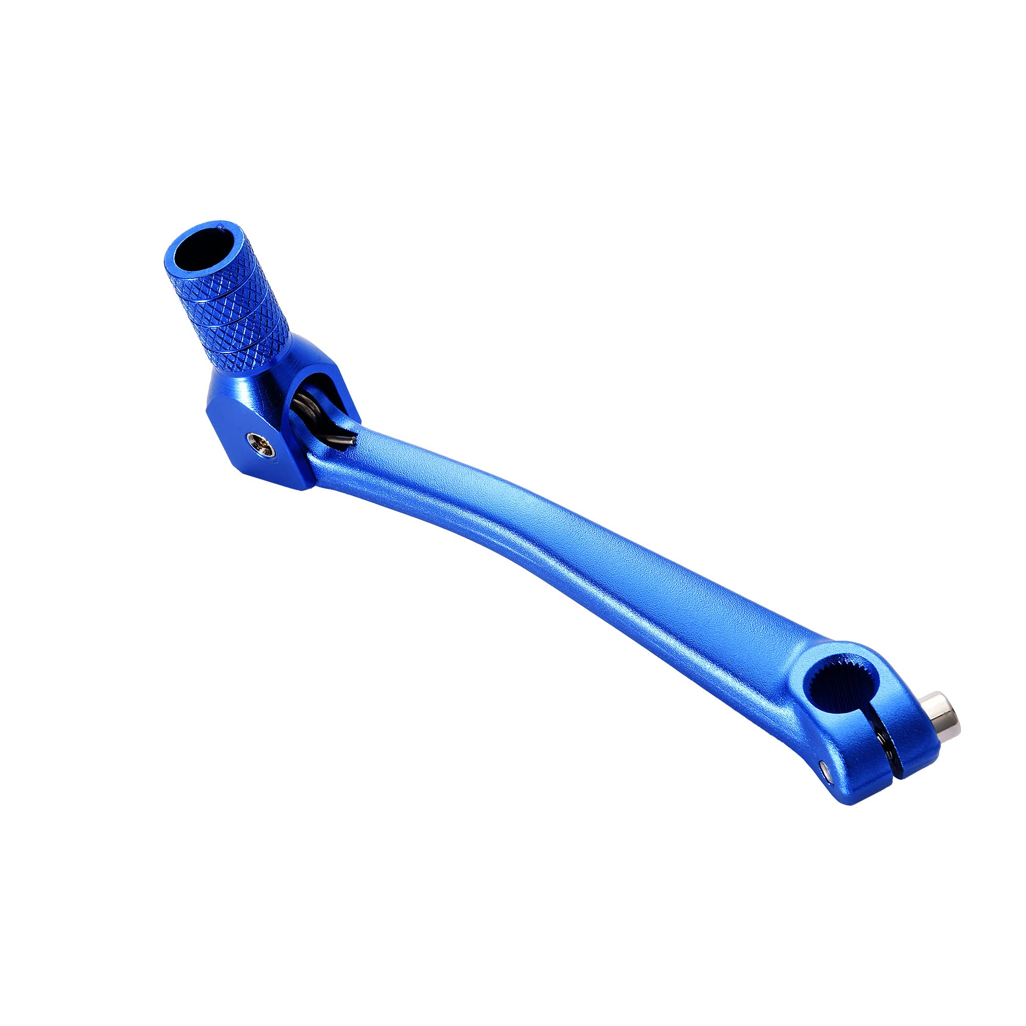 GOOFIT BLUE CNC Aluminum Folding Gear Shift Lever Fit 110cc Dirt Bike Pit Bikes Gear Lever Replacement For MATV Dirt Pit Bikes Parts Shifter XR CRF CRF50 CRF70 CRF