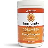 Step Above Proteins, Immunity Collagen Peptides, Orange Tangerine, 12 Oz