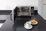 Sharp R860SLM 25L Combi Microwave Oven 900W Silver Flatbed Grill view 4