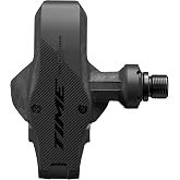 TIME Sport Pedals XPRO 10 Q-Factor 53 with ICLIC Free Cleats, Carbon Black | B1 - High Performance Cycling Pedals Set