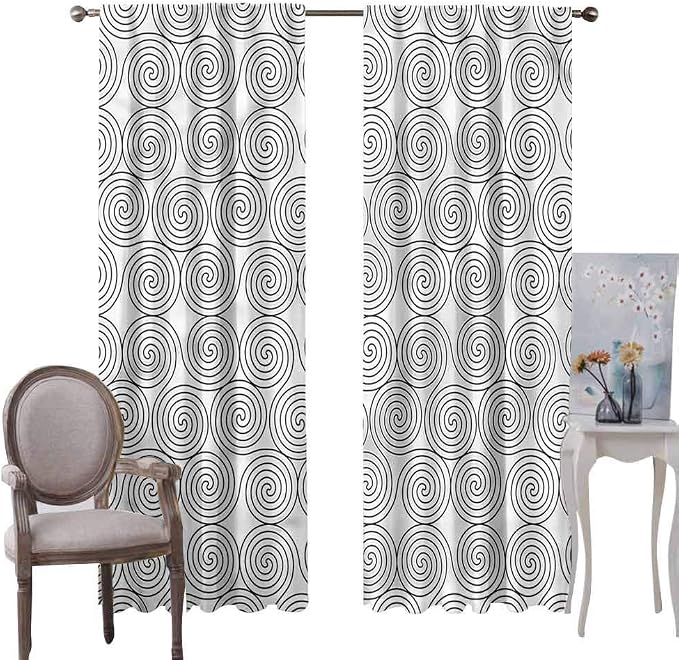 Amazon.com: Bedroom Blackout Curtains Celtic, Energy Efficient Thermal